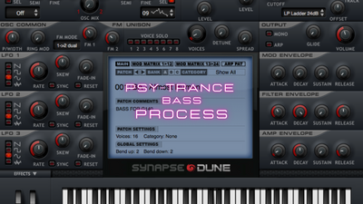 PsyTrance Bass Process