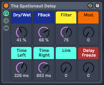 The Spationaut Delay
