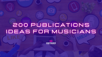 200 Publications Ideas for Musicians