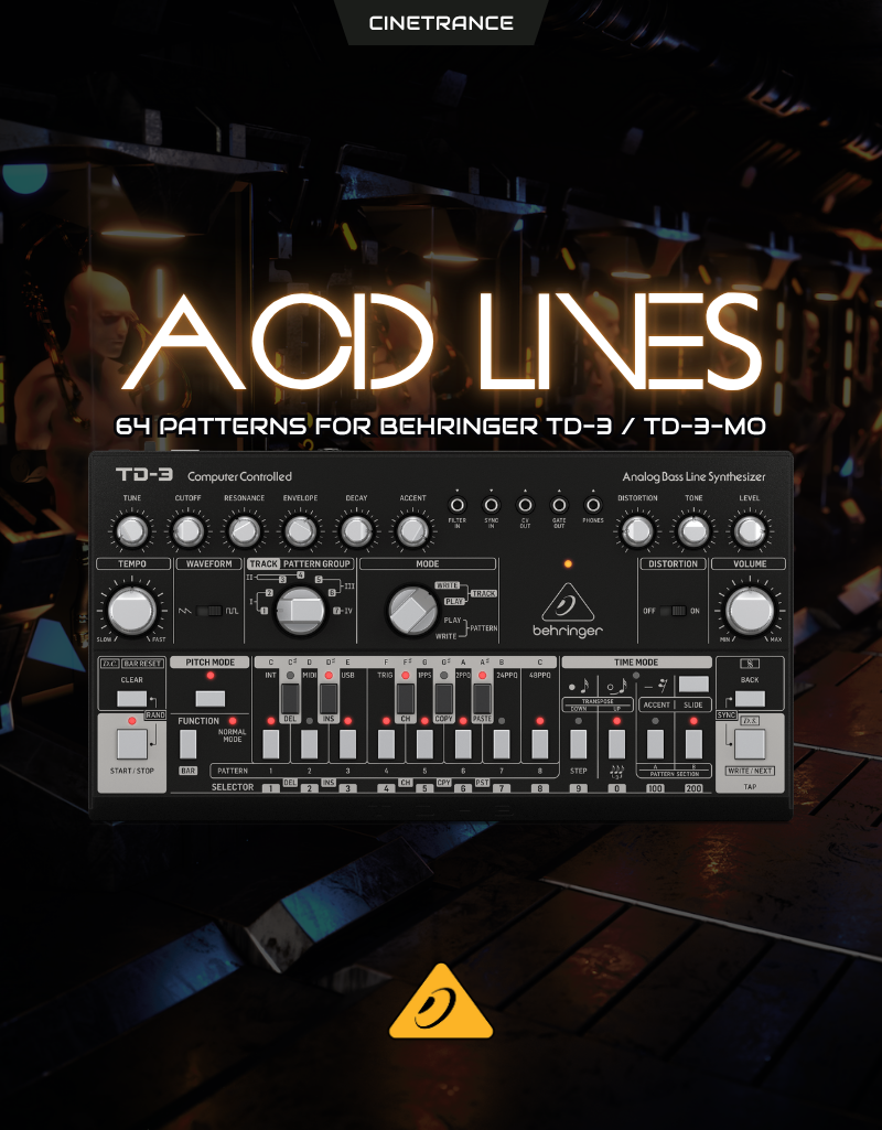 Acid Lines for Behringer TD-3